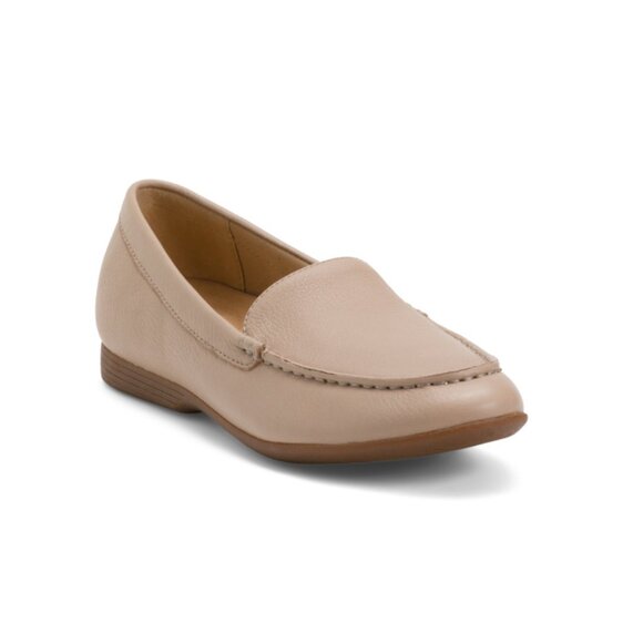 DANSKO Sand Leather Lorri Comfort Loafers - Picture 1 of 2